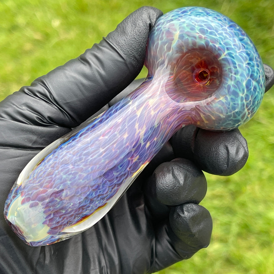 Purple Nebula Glass Pipe Glass Pipe Tako Glass   