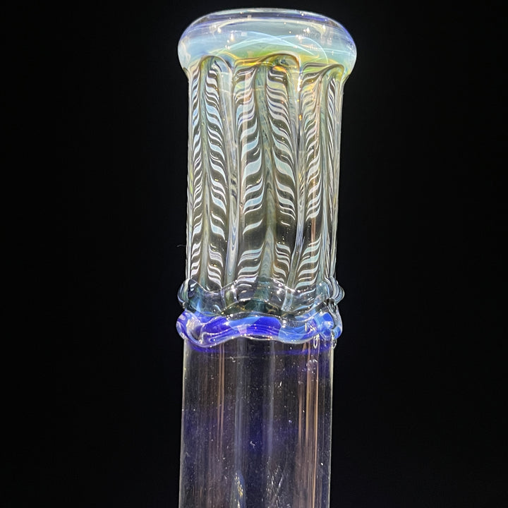 10.5" Color Rake Beaker Bong Glass Pipe Mary Jane's Glass