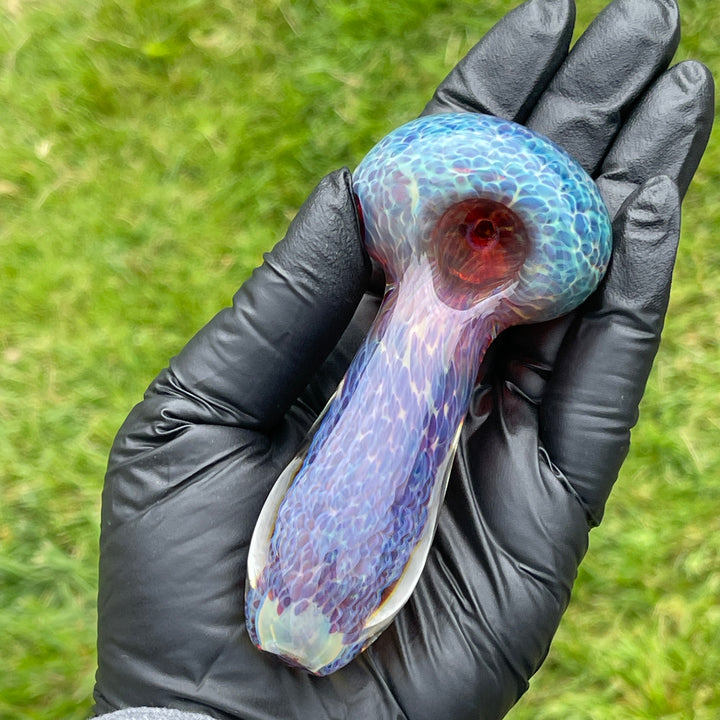 Purple Nebula Glass Pipe Glass Pipe Tako Glass   