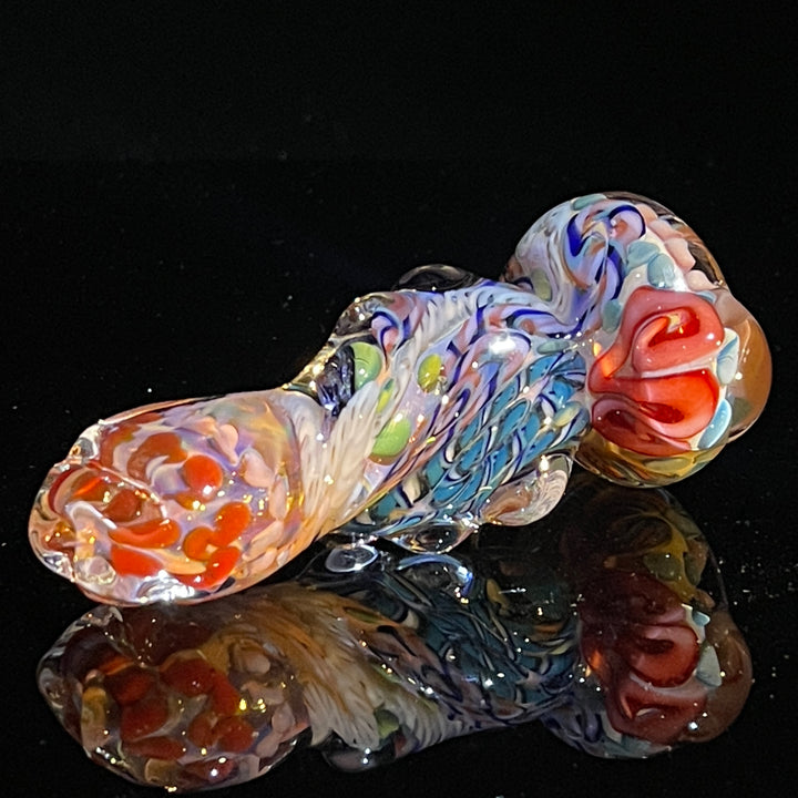 Inside Out Twisted Chillum Glass Pipe Molten Imagination