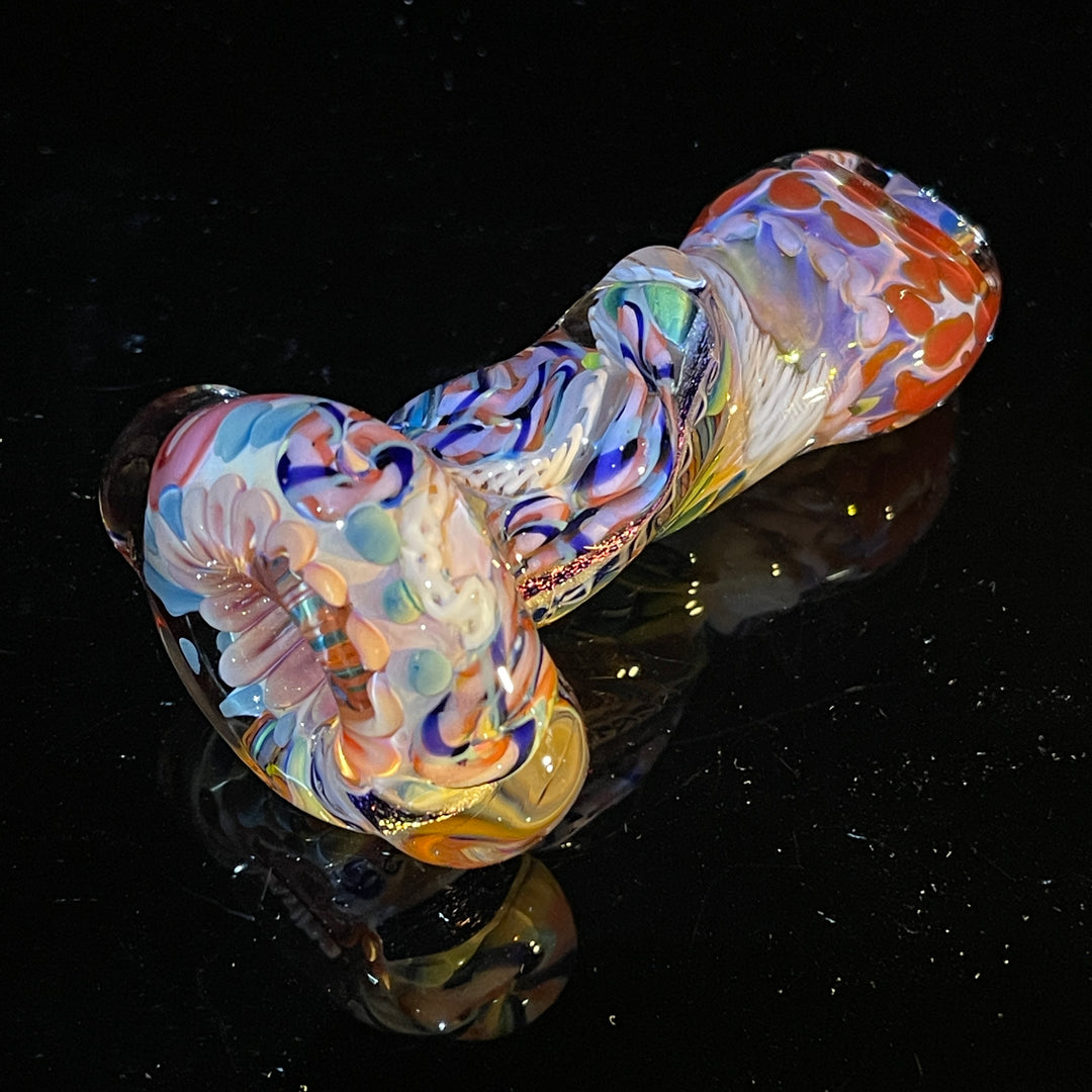 Inside Out Twisted Chillum Glass Pipe Molten Imagination