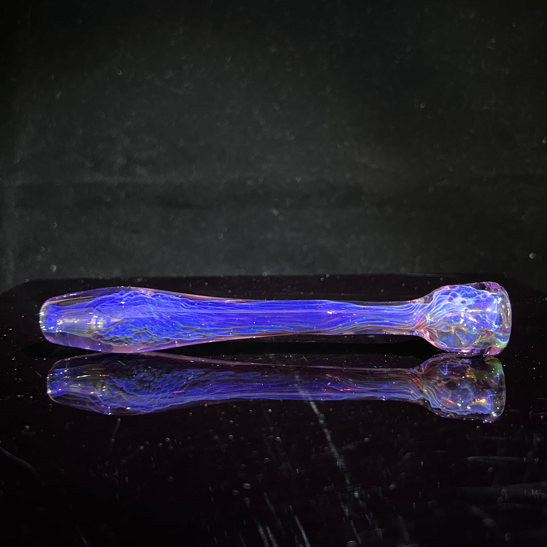 Tiffany's Purple Plasma Chillum Glass Pipe Tako Glass   