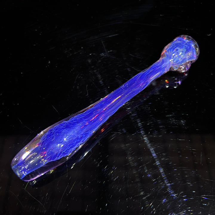 Tiffany's Purple Plasma Chillum Glass Pipe Tako Glass   