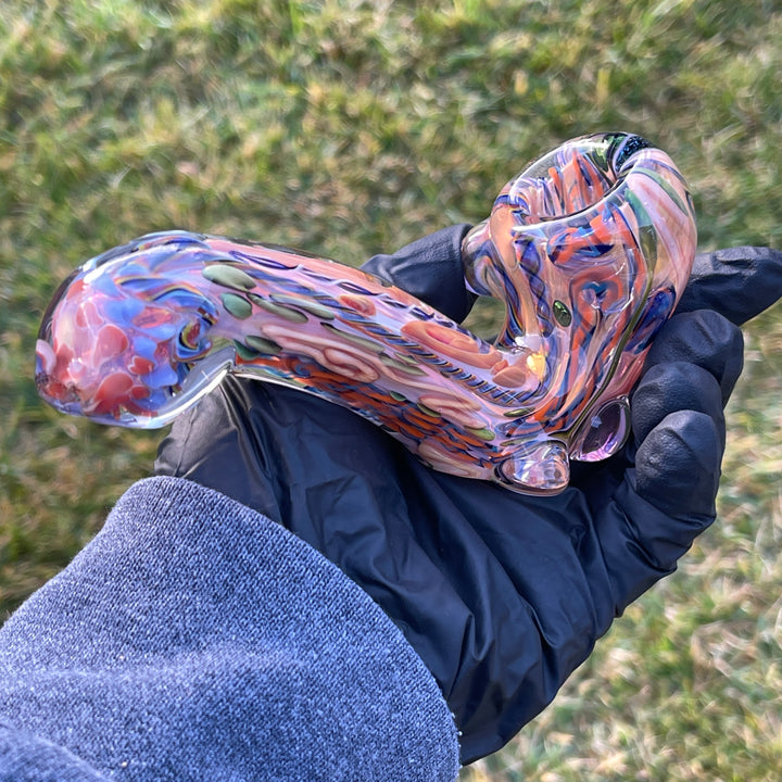 Molten Chaos Inside Out Sherlock Glass Pipe Molten Imagination