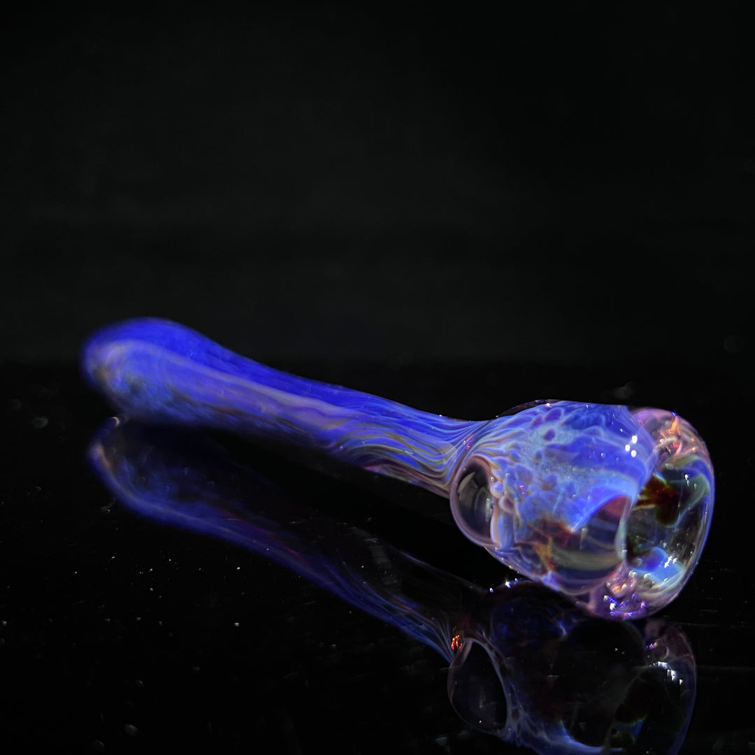 Tiffany's Purple Plasma Chillum Glass Pipe Tako Glass   