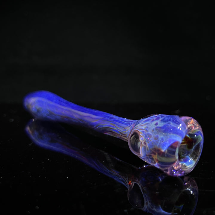 Tiffany's Purple Plasma Chillum Glass Pipe Tako Glass   