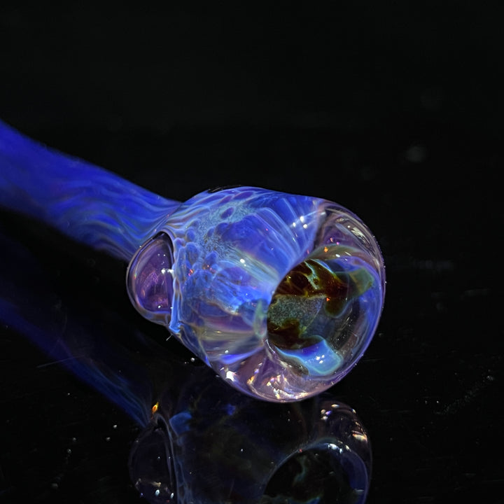 Tiffany's Purple Plasma Chillum Glass Pipe Tako Glass   