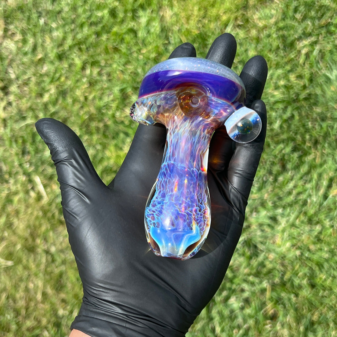 Purple Ghost Megacosm Glass Pipe Tako Glass   