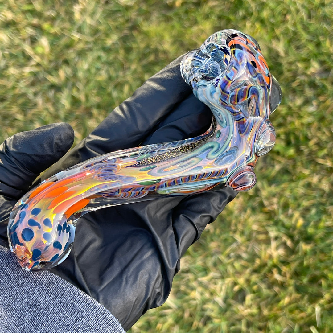 Molten Chaos Inside Out Sherlock Glass Pipe Molten Imagination