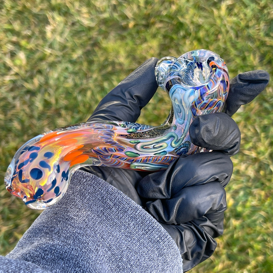 Molten Chaos Inside Out Sherlock Glass Pipe Molten Imagination