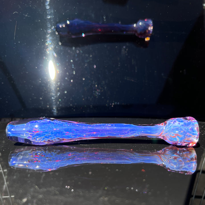 Tiffany's Purple Plasma Chillum Glass Pipe Tako Glass   