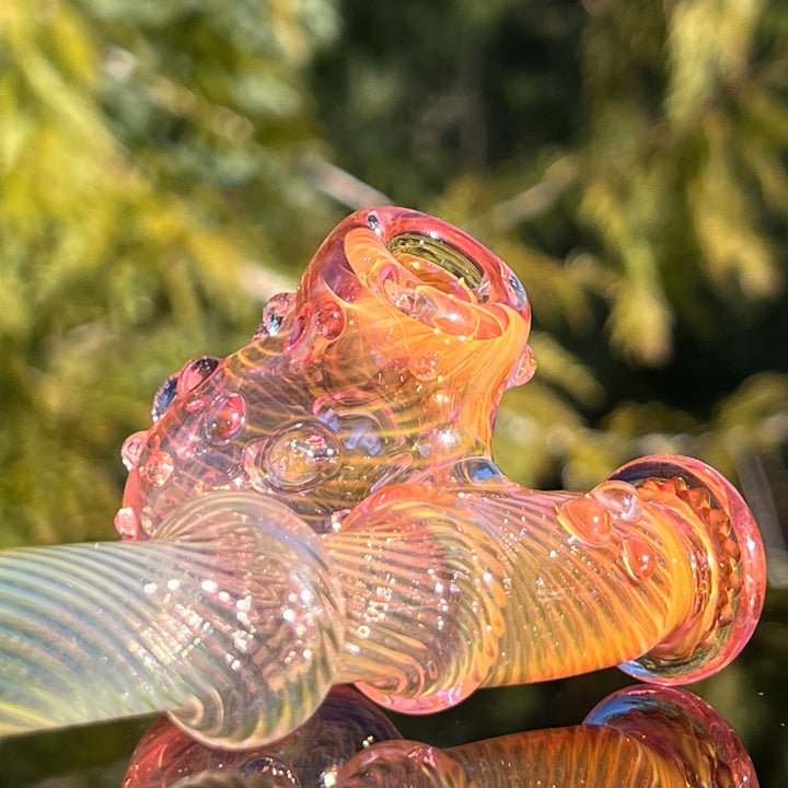 Gold Fumed Sidecar Pipe Glass Pipe Sugar Shack