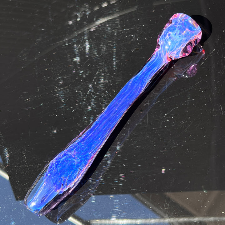 Tiffany's Purple Plasma Chillum Glass Pipe Tako Glass   