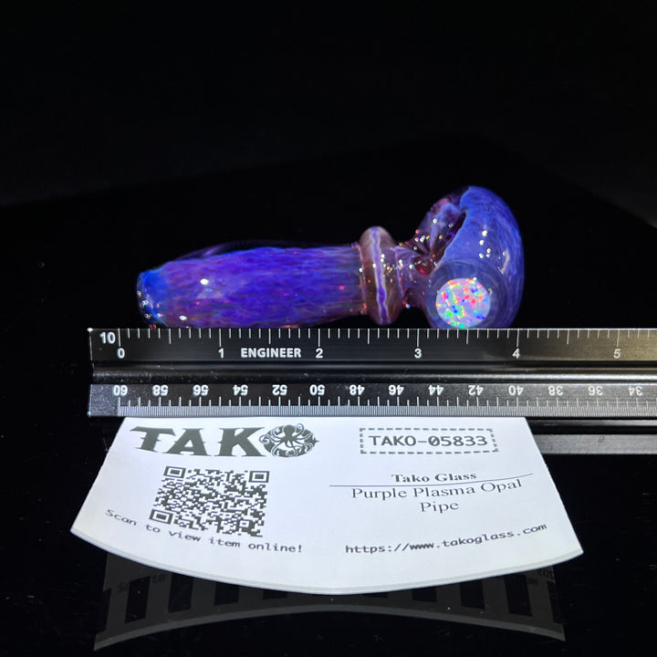 Purple Plasma Opal Pipe Glass Pipe Tako Glass   