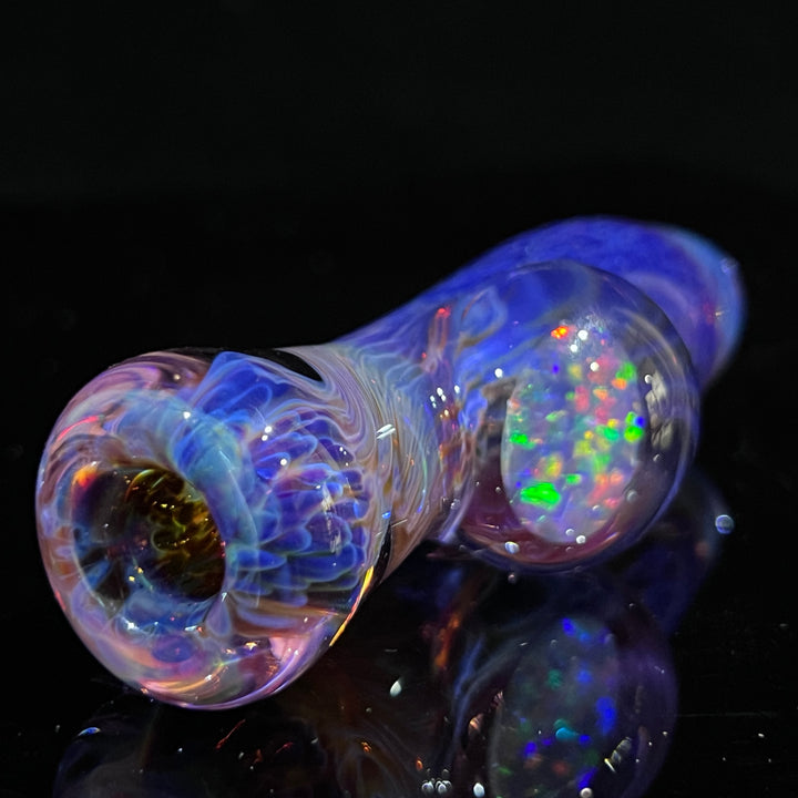 Purple Plasma Opal Chillum Glass Pipe Tako Glass   