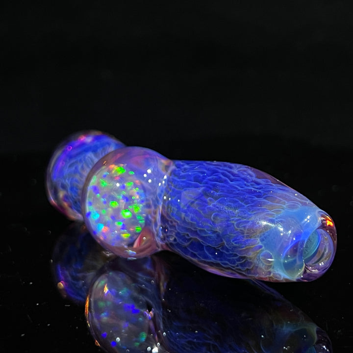 Purple Plasma Opal Chillum Glass Pipe Tako Glass   