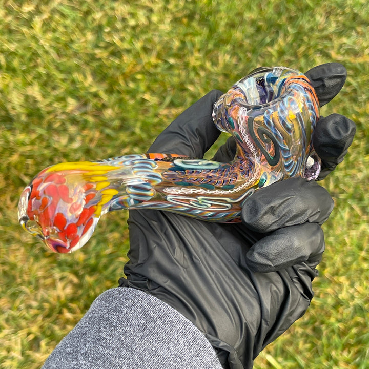 Molten Chaos Inside Out Sherlock Glass Pipe Molten Imagination