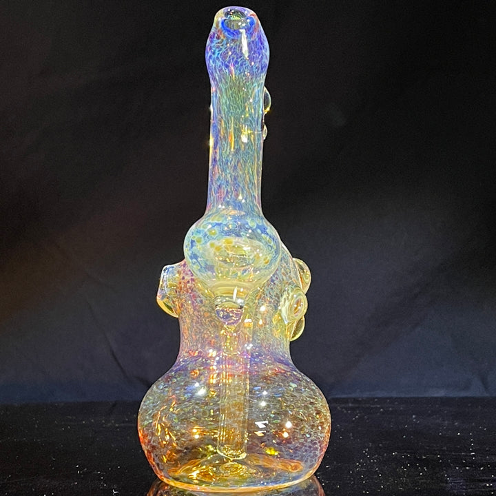 Smooth as Frit Bubbler Glass Pipe Sable Haze   