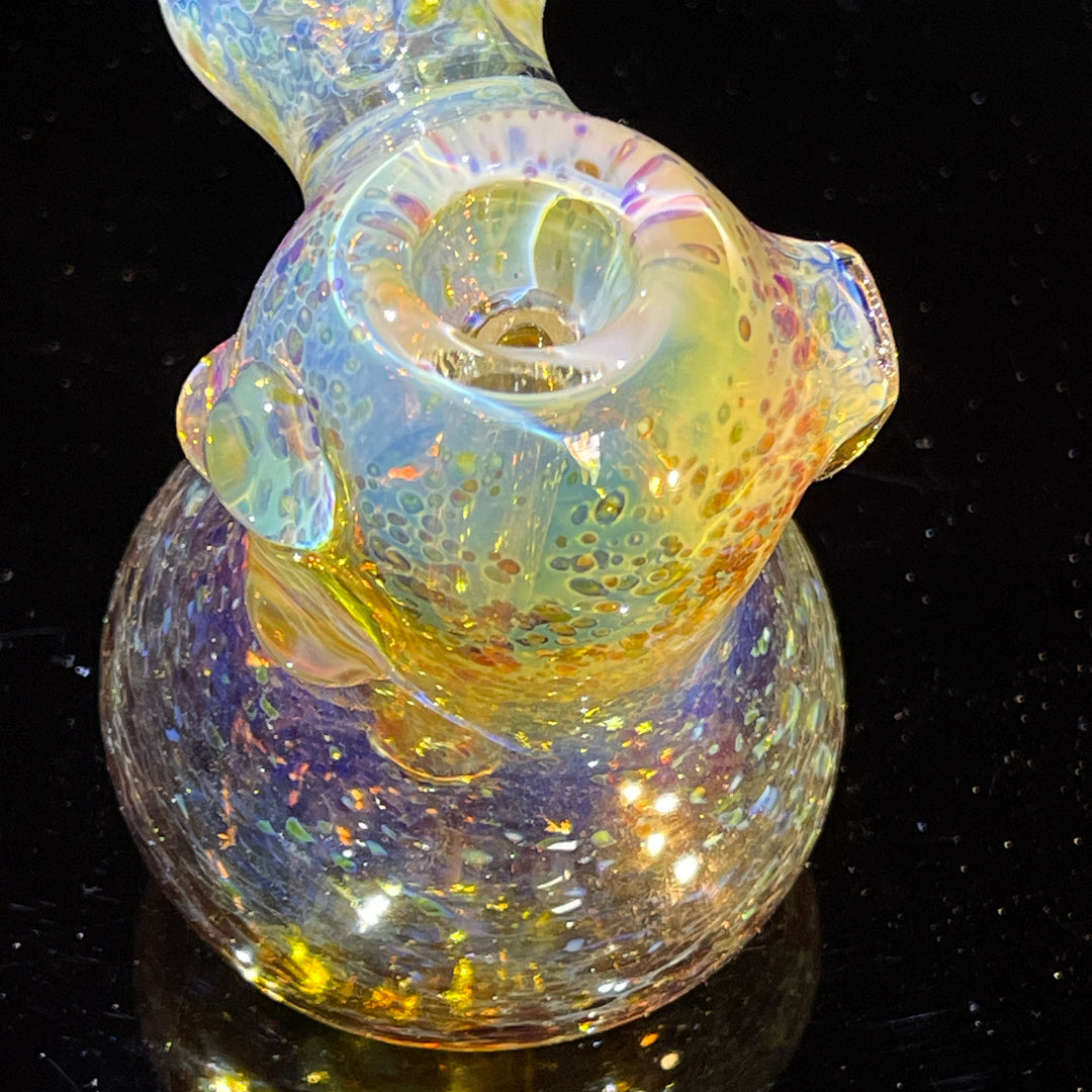 Smooth as Frit Bubbler Glass Pipe Sable Haze   