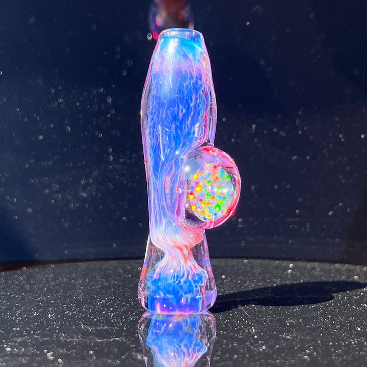 Purple Plasma Opal Chillum Glass Pipe Tako Glass   