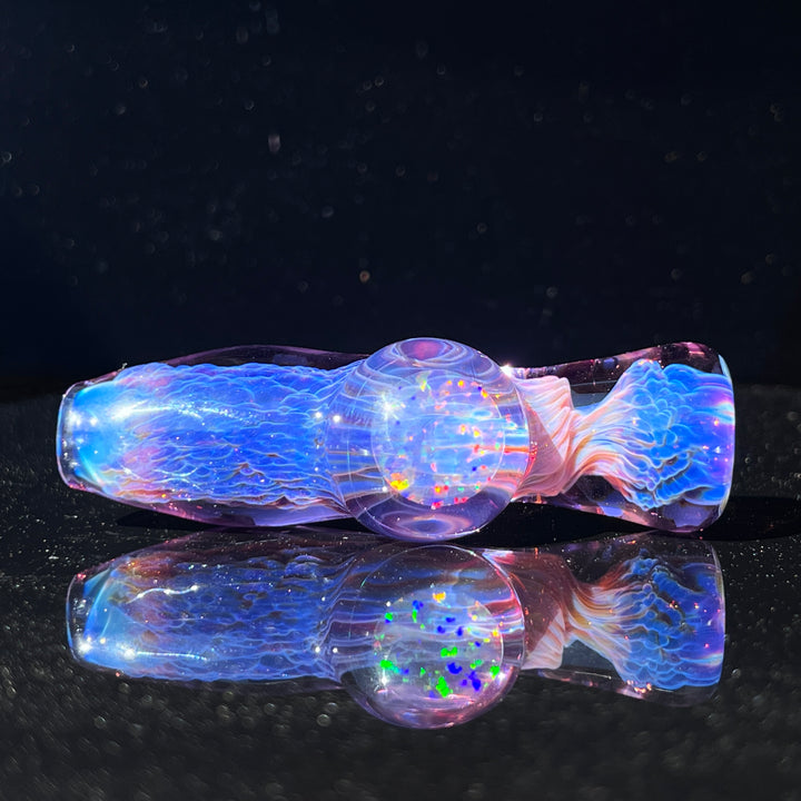 Purple Plasma Opal Chillum Glass Pipe Tako Glass   