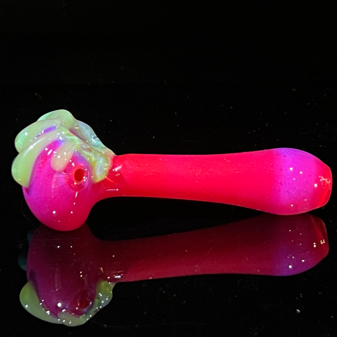 Hot Pink Slime Drip Pipe Glass Pipe Beezy Glass   