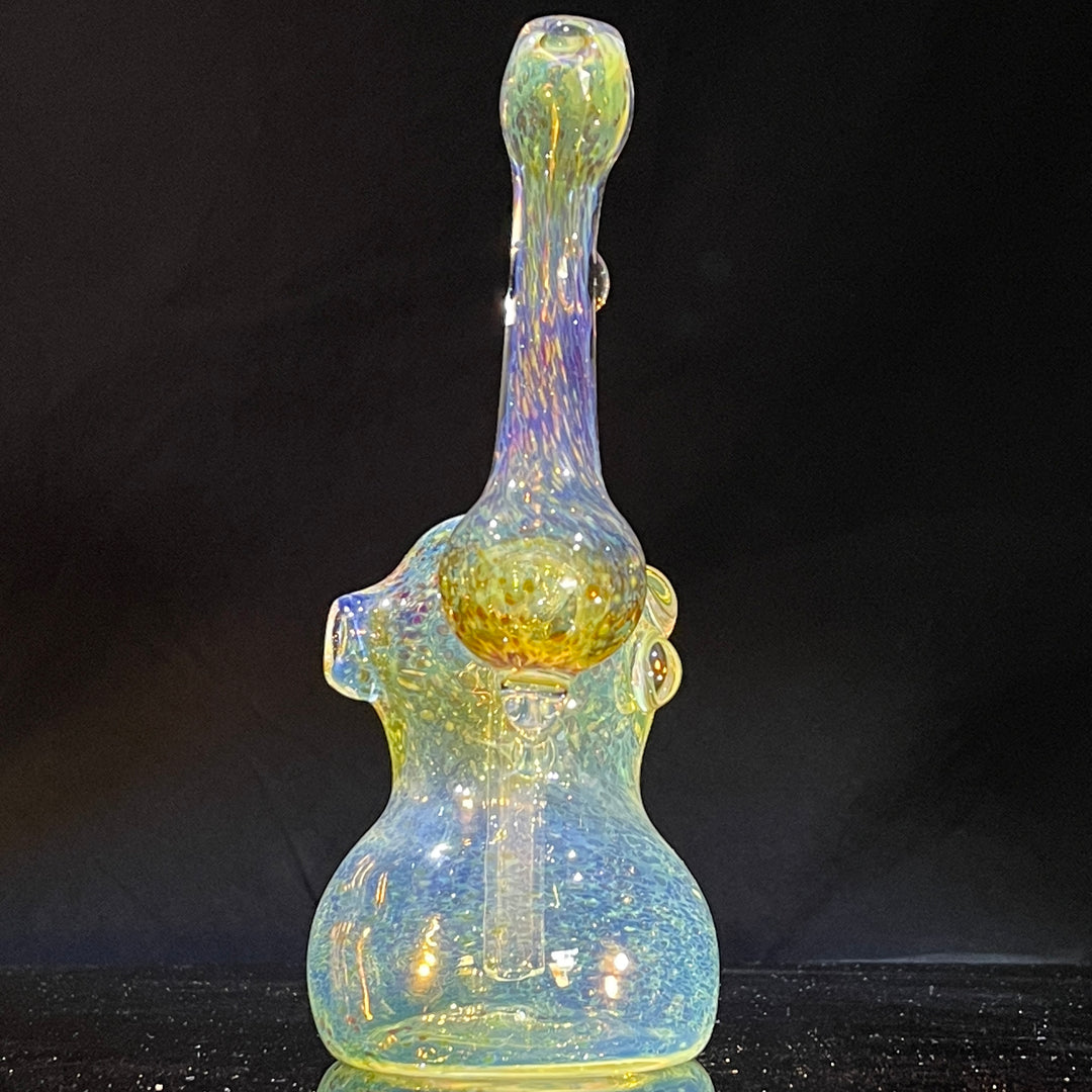 Smooth as Frit Bubbler Glass Pipe Sable Haze   