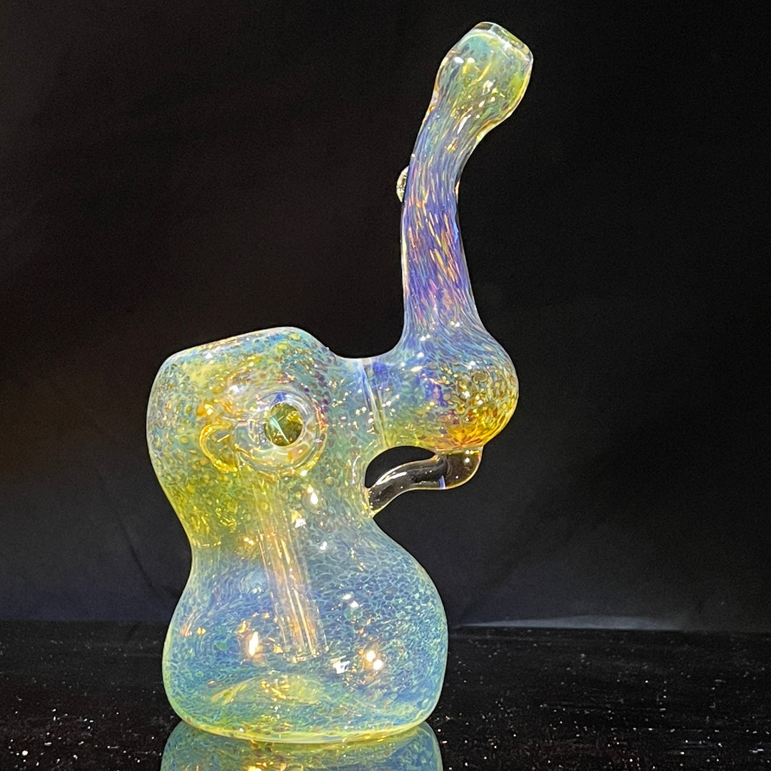 Smooth as Frit Bubbler Glass Pipe Sable Haze   