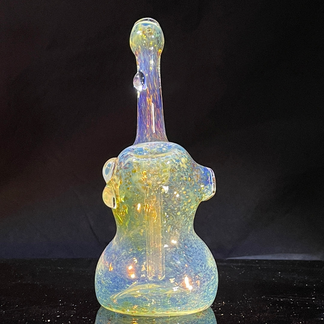 Smooth as Frit Bubbler Glass Pipe Sable Haze   