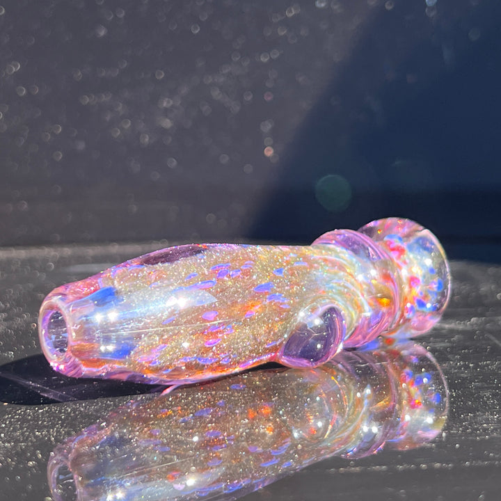 Black Plasma Chillum Glass Pipe Tako Glass   