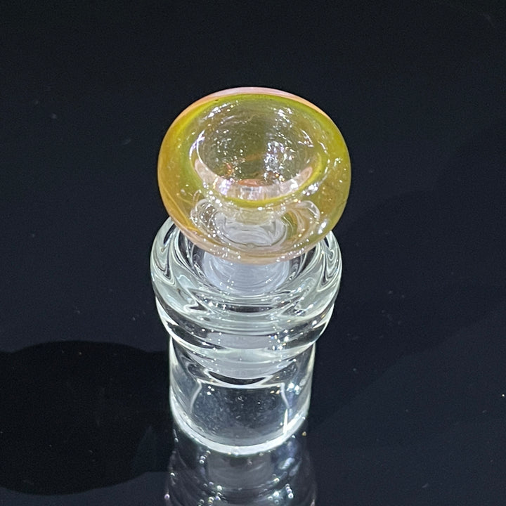 9.5" Fumed Double Bubble Bong Glass Pipe Mary Jane's Glass