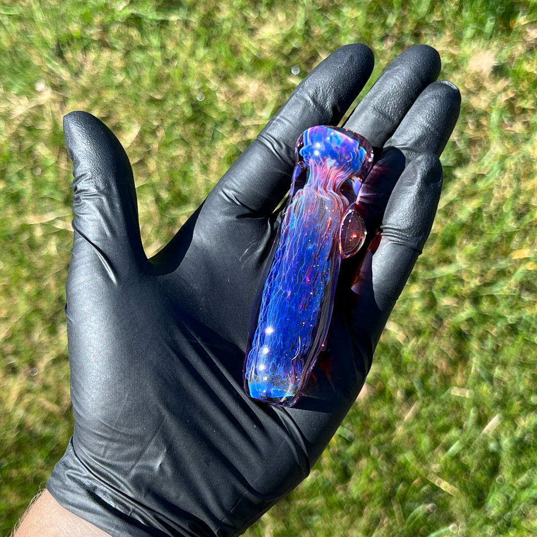 Purple Plasma Chillum Glass Pipe Tako Glass   