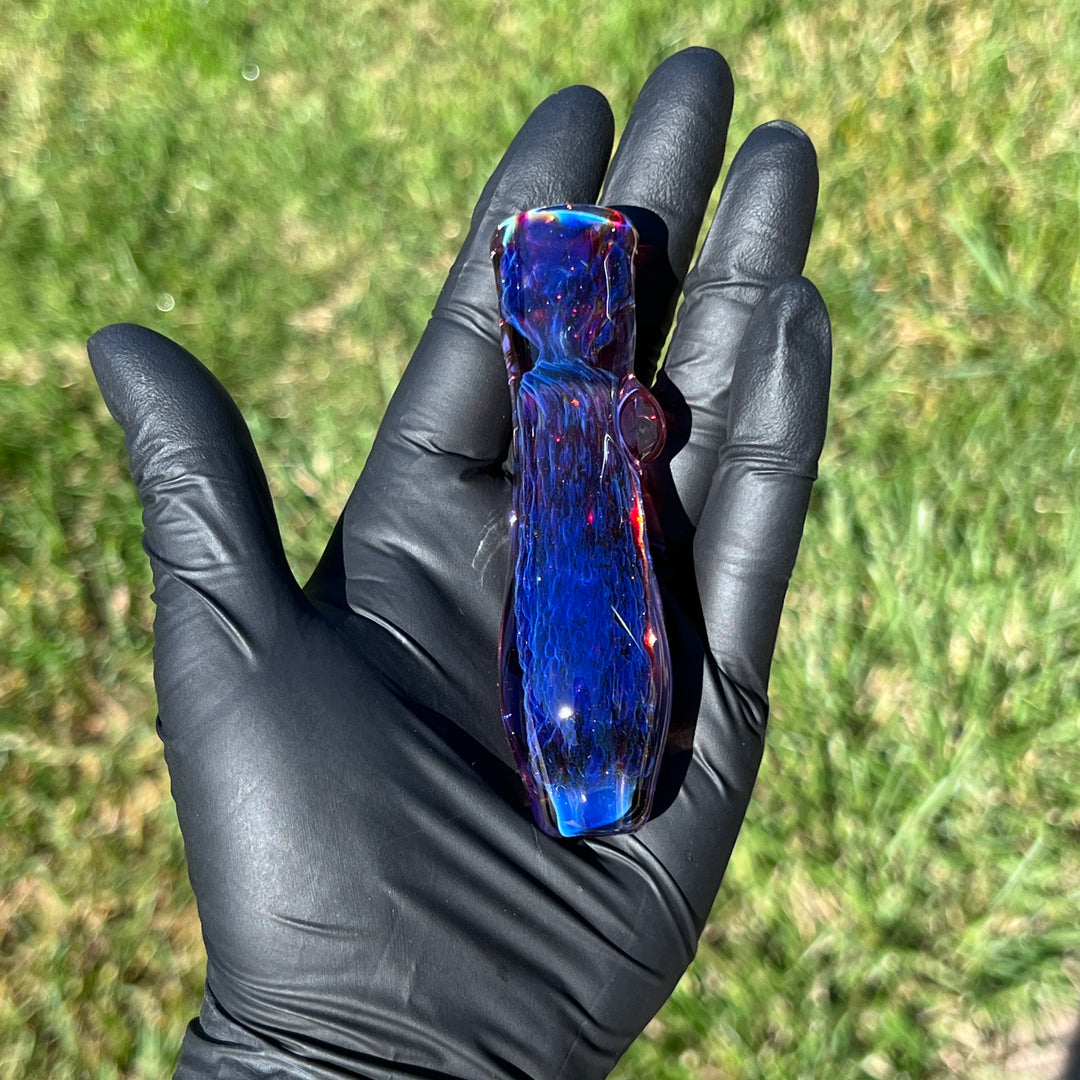 Purple Plasma Chillum Glass Pipe Tako Glass   