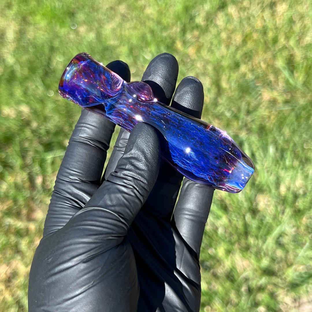 Purple Plasma Chillum Glass Pipe Tako Glass   