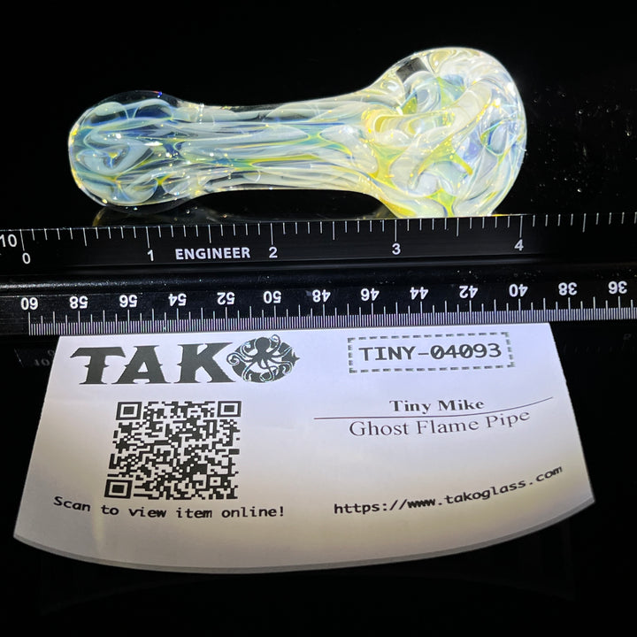 Ghost Flame Pipe Glass Pipe Tiny Mike   