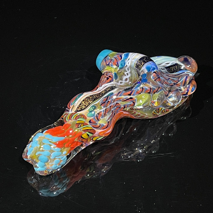 Molten Chaos Droop Hammer Glass Pipe Molten Imagination   