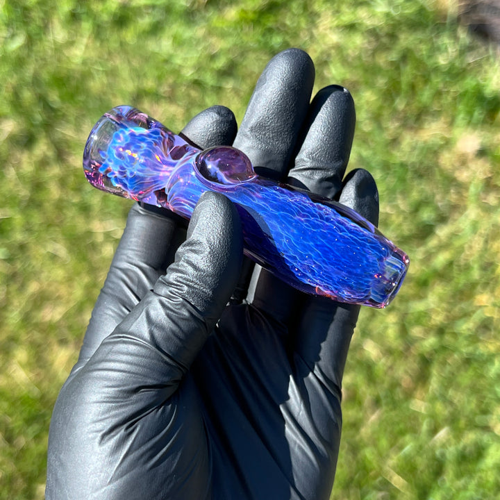 Purple Plasma Chillum Glass Pipe Tako Glass   