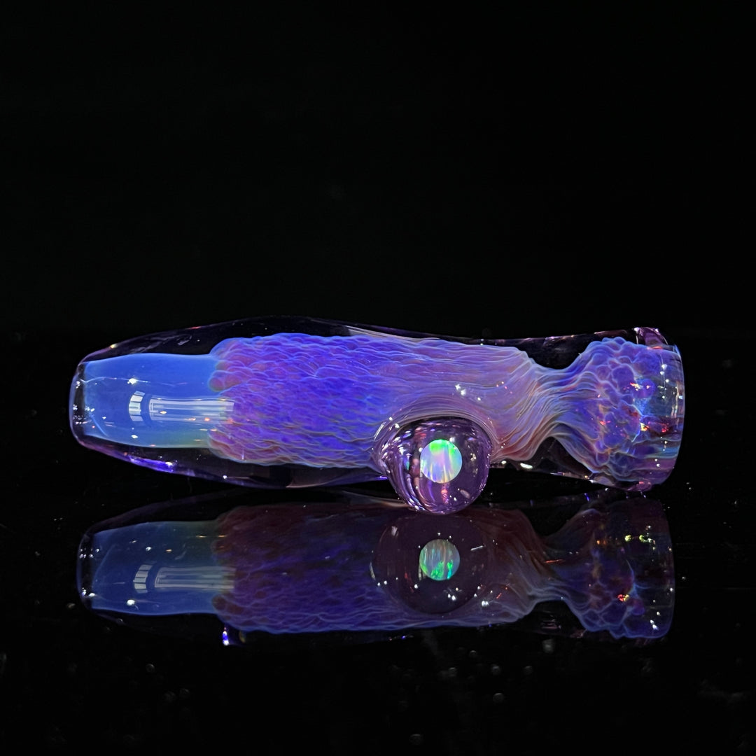 Purple Plasma Opal Chillum Glass Pipe Tako Glass   