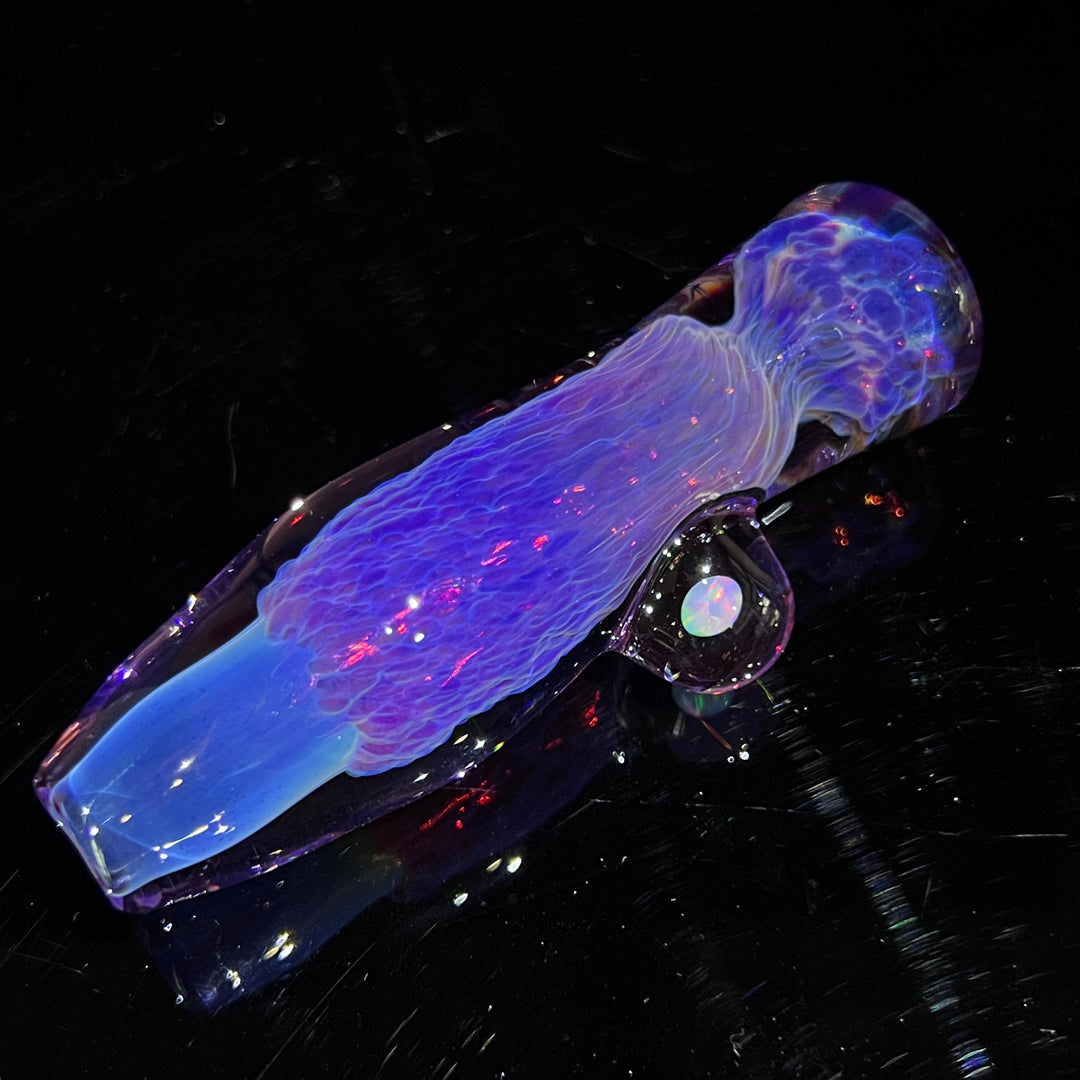 Purple Plasma Opal Chillum Glass Pipe Tako Glass   