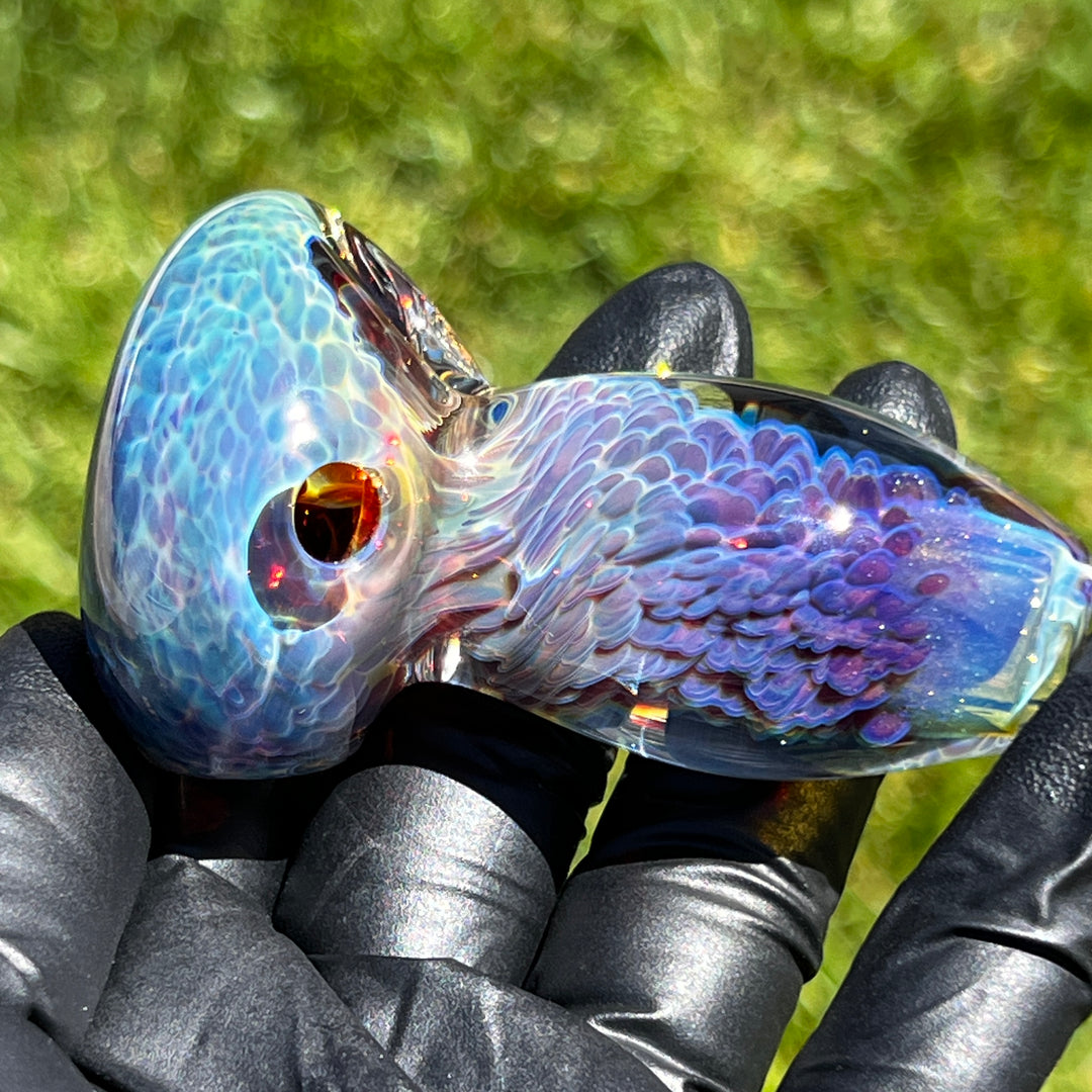 Purple Nebula Pocket Pipe Glass Pipe Tako Glass   