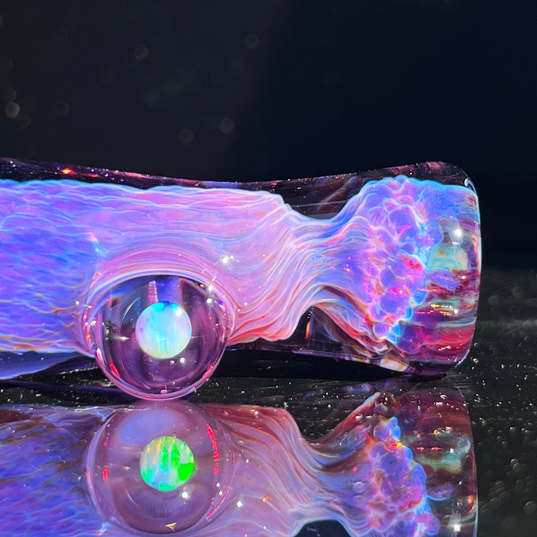 Purple Plasma Opal Chillum Glass Pipe Tako Glass   