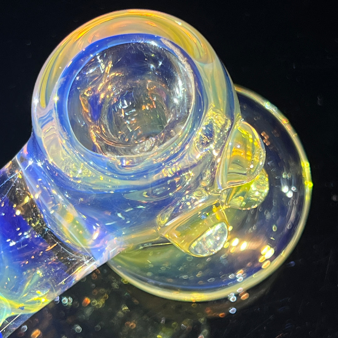 Silver Fumed Hash Hammer Glass Pipe Crondo Glassics   