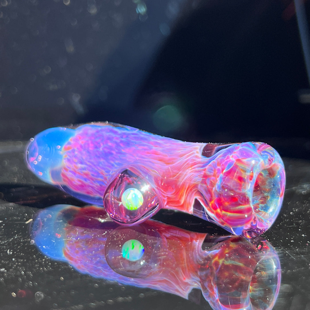 Purple Plasma Opal Chillum Glass Pipe Tako Glass   