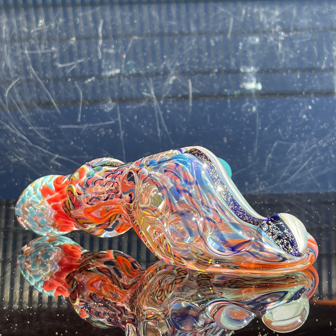 Molten Chaos Droop Hammer Glass Pipe Molten Imagination   