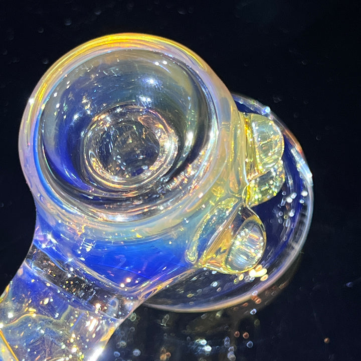 Silver Fumed Hash Hammer Glass Pipe Crondo Glassics   