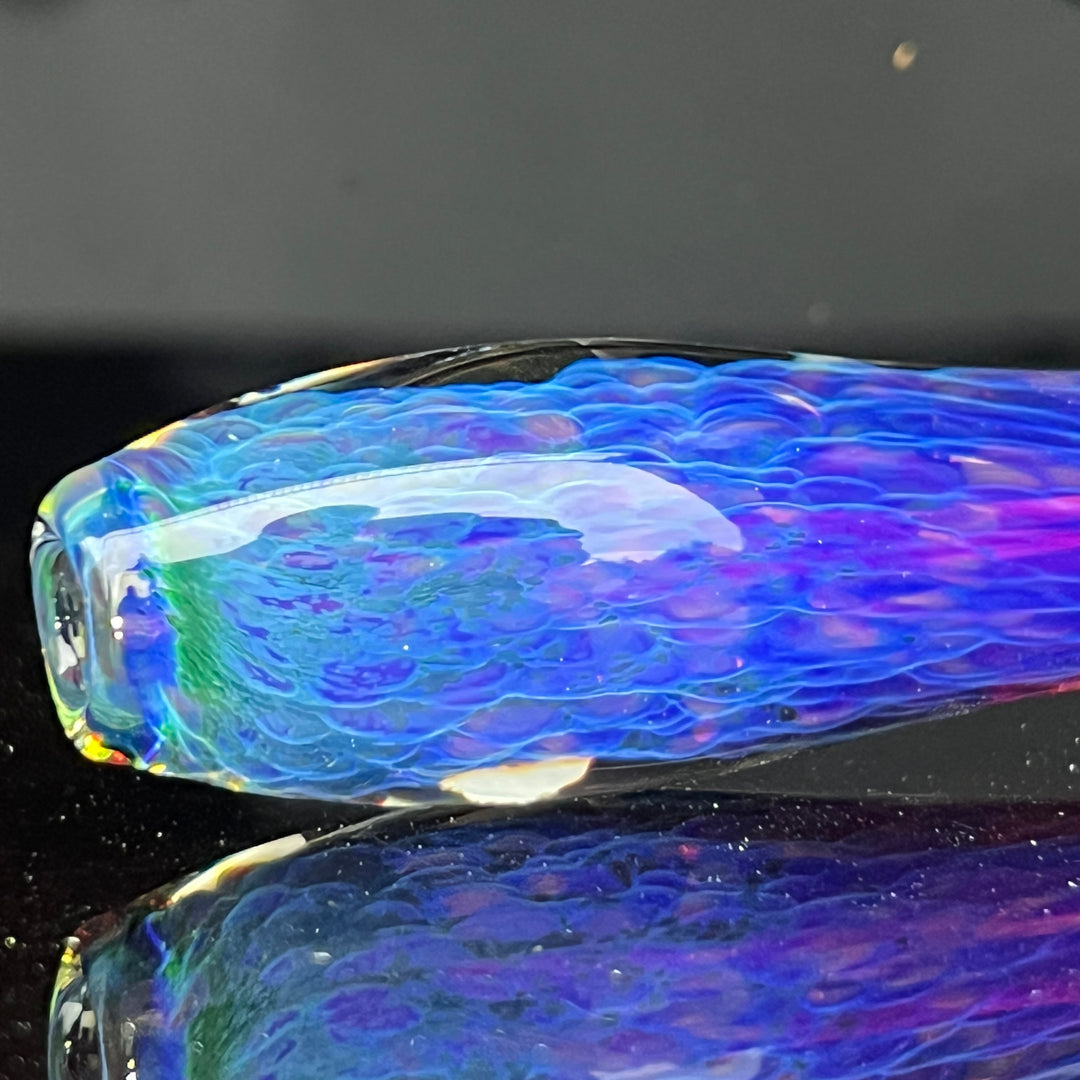 Purple Nebula Chillum Glass Pipe Tako Glass   