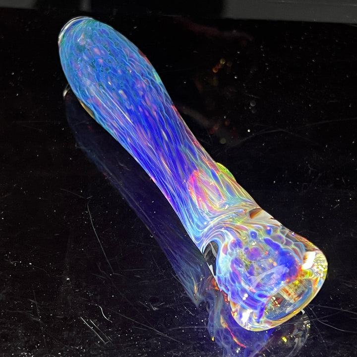 Purple Nebula Chillum Glass Pipe Tako Glass   