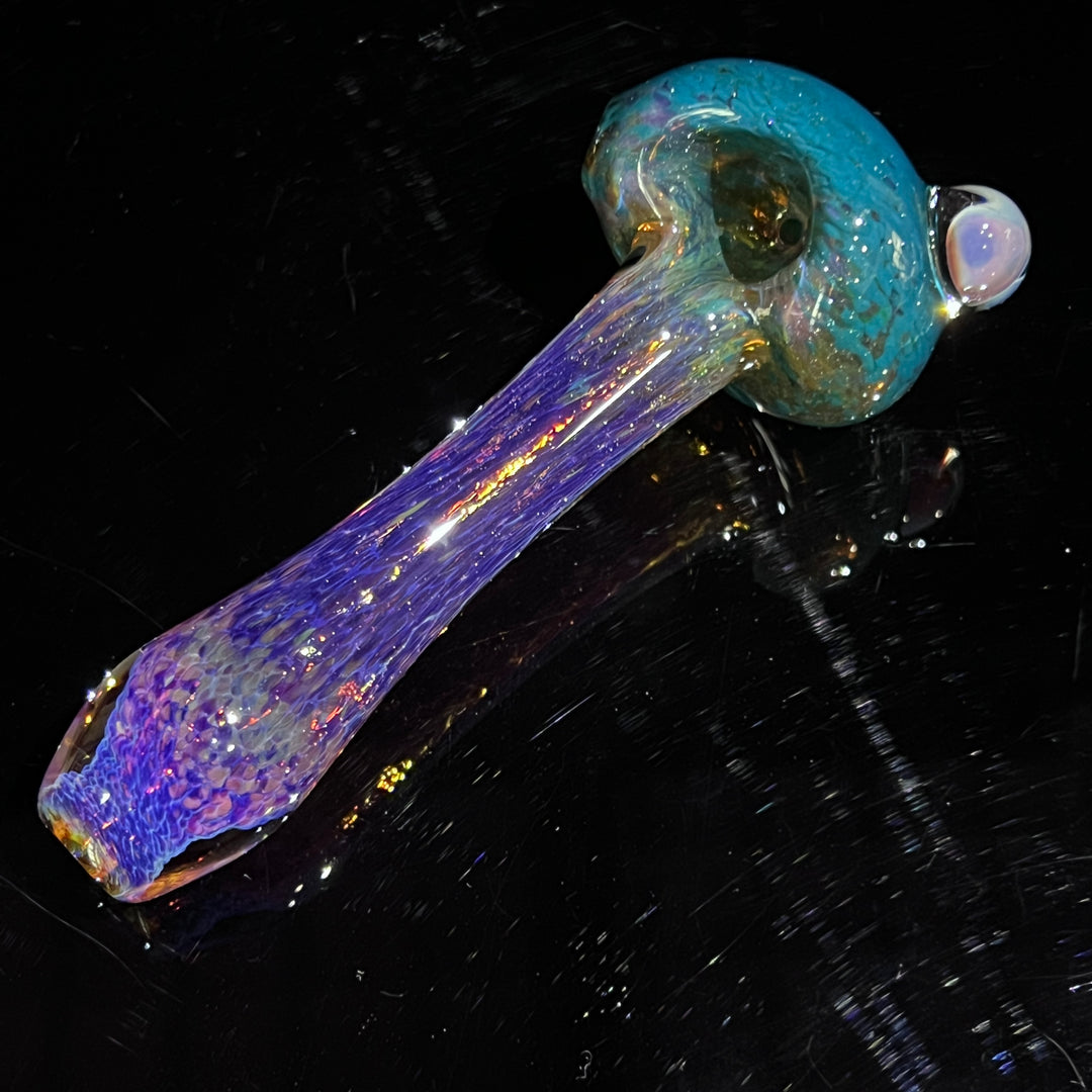 Mushroom Purple Magic Pipe Glass Pipe Beezy Glass   