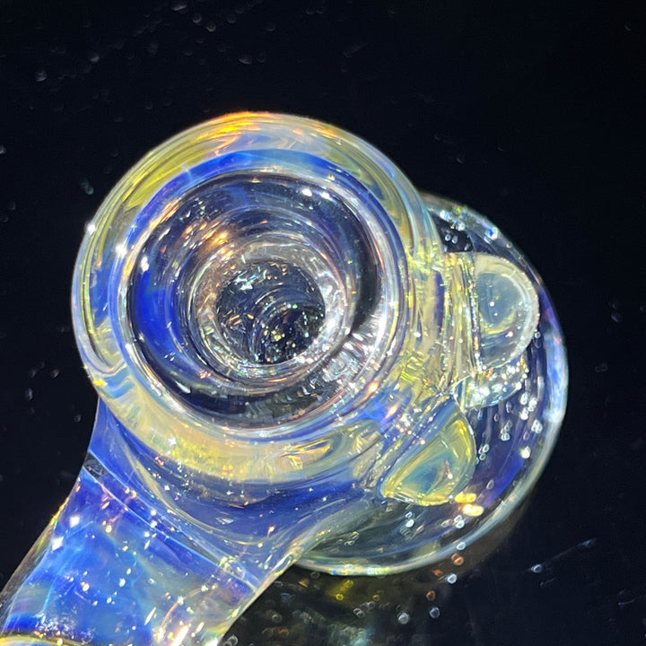 Silver Fumed Hash Hammer Glass Pipe Crondo Glassics   