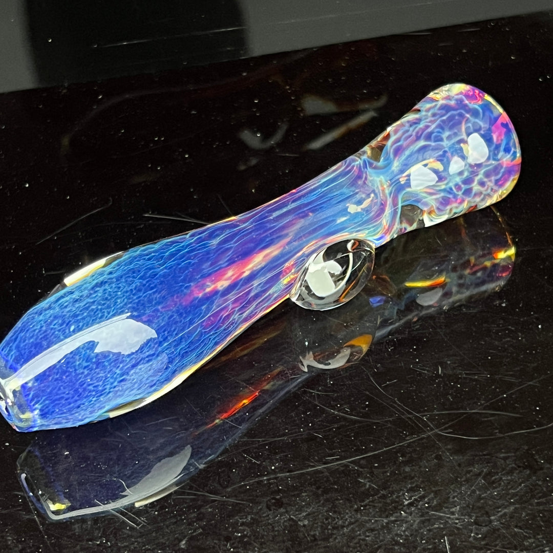 Purple Nebula Chillum Glass Pipe Tako Glass   